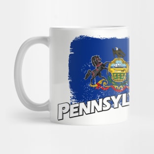 Pennsylvania flag Mug